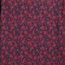 Puma Cloudspun Carmela Floral Polo Shirt - Deep Navy/Ruby Shimmer