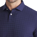 Puma MATTR Houndstooth Polo Shirt - Deep Navy