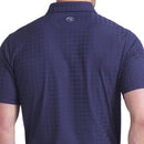 Puma MATTR Houndstooth Polo Shirt - Deep Navy