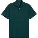 Puma MATTR Houndstooth Polo Shirt - Green Terrain