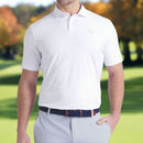 Puma MATTR Houndstooth Polo Shirt - White Glow