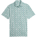 Puma MATTR Port Polo Shirt - Green Terrain/White Glow