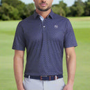 Puma Pure 2.0 Circle Cat Polo Shirt - Deep Navy/White Glow