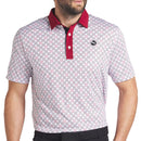 Puma Pure Monogram Polo Shirt - White Glow/Intense Red
