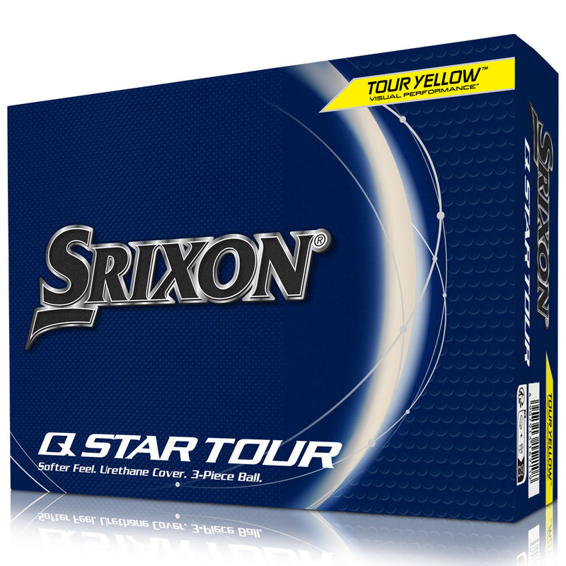 Q-STAR Tour Golf Balls - Tour Yellow - 12 Pack