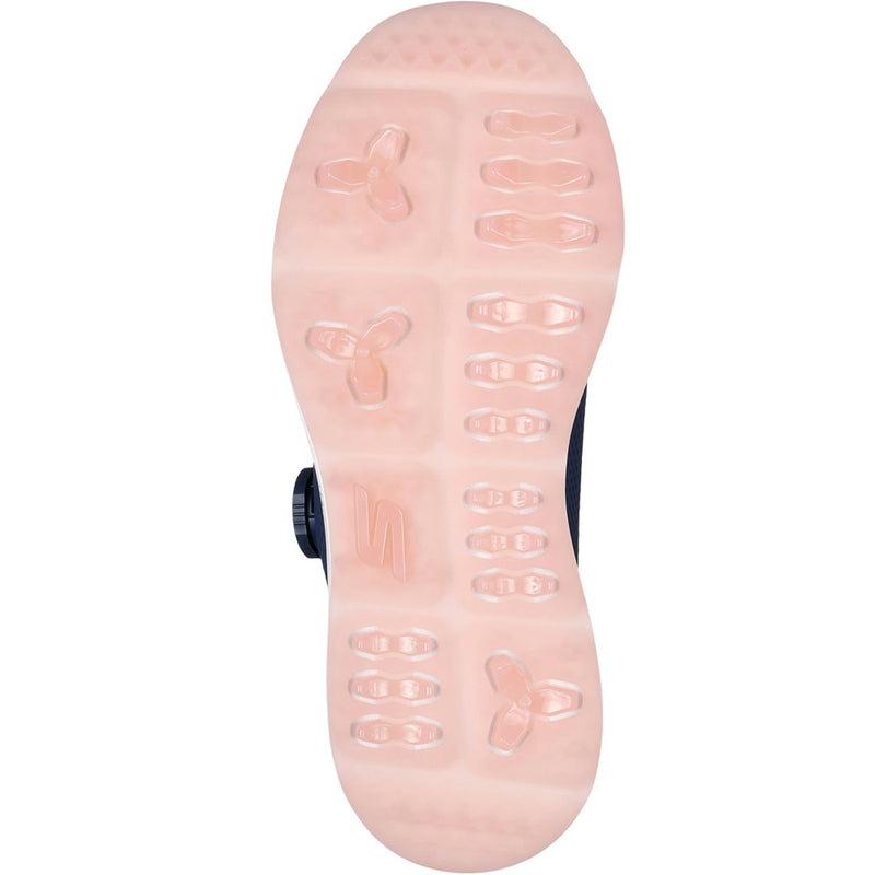 Skechers Elite 5 Slip-Ins Ladies Spikeless Waterproof Shoes -  Navy/Pink