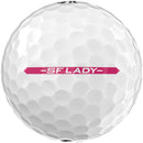 Srixon Soft Feel Ladies Golf Balls FREE Personalisation - White