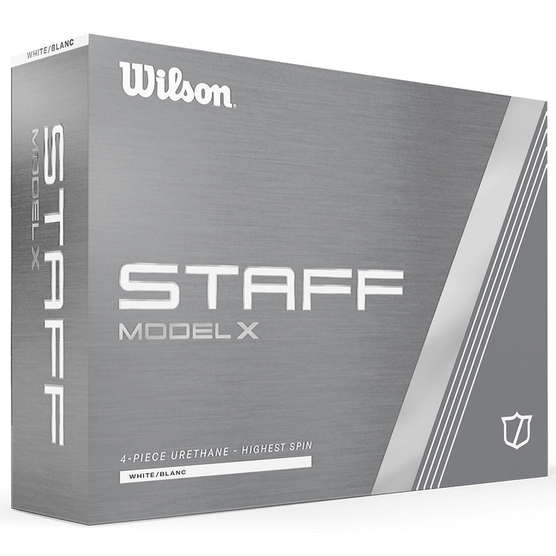 Wilson Staff Model X Golf Balls - White - 12 Pack
