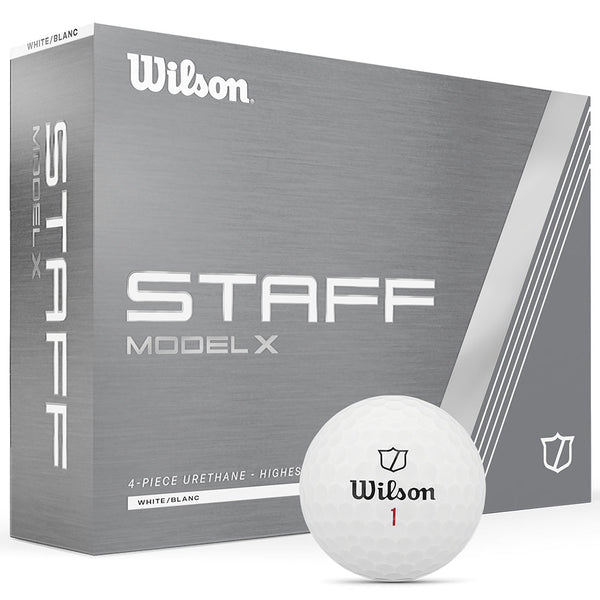 Wilson Staff Model X - White - 12 Pack