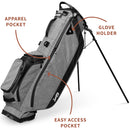 Sunday Golf Ryder '23 Stand Bag  - Heather Grey