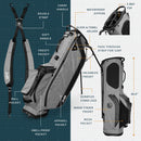 Sunday Golf Ryder '23 Stand Bag  - Heather Grey