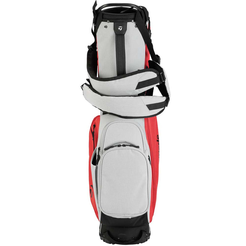 TaylorMade Flextech Stand Bag - Silver/Red