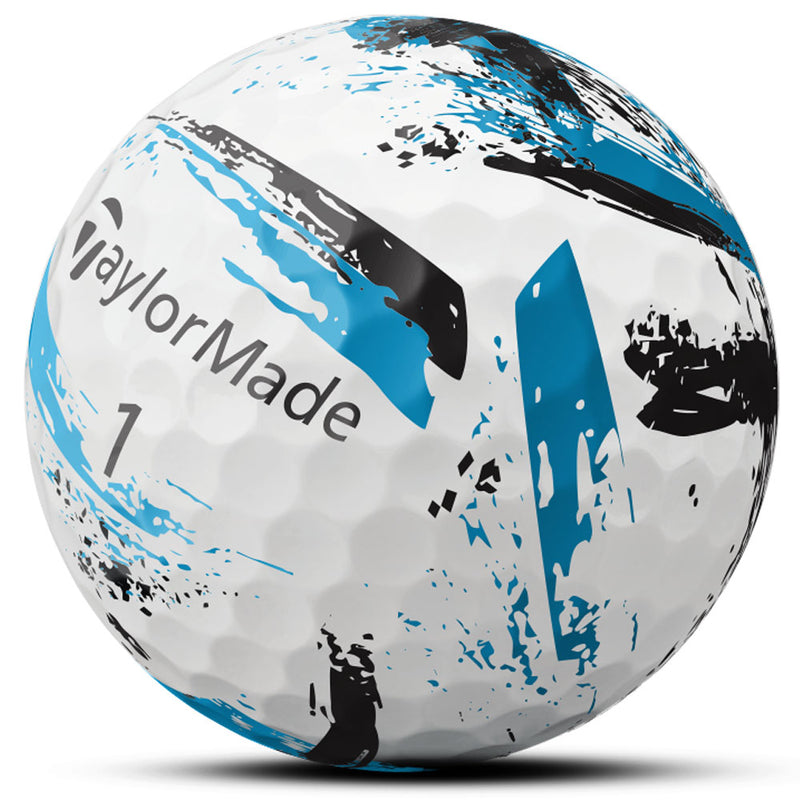 TaylorMade SpeedSoft Golf Balls - Ink Blue - 12 Pack