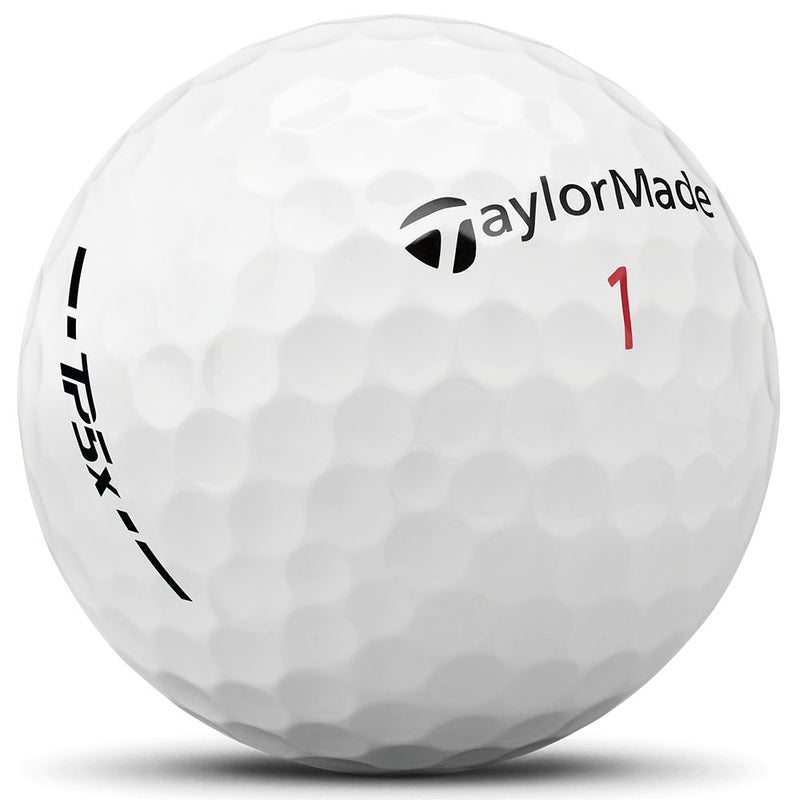 TaylorMade TP5x Golf Balls - White - 12 Pack