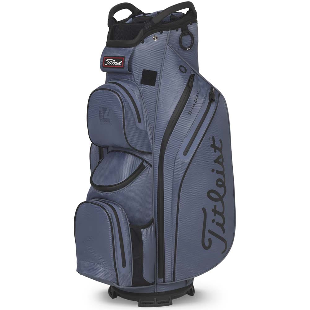 Titleist Elite Performance 5 Stay Dry Caddy Bag - 9.5\", Waterproof Golf Bag With PU Leather