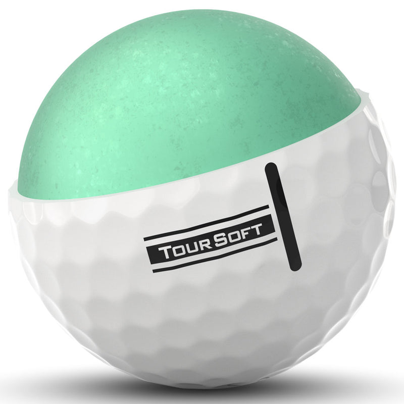 Titleist Tour Soft Golf Balls - White - 12 Pack