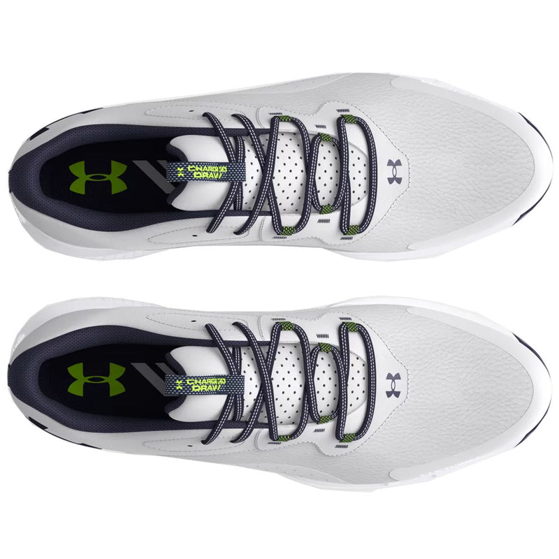 Under Armour Charged Draw 2 Wide Spiked Waterproof Shoes - Halo Gray/Halo Gray/Midnight Navy
