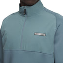 Under Armour Drive Pro Hybrid 1/2 Zip Pullover - Jasper Blue/Black