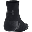 Under Armour Performance Tech Quarter Socks (3 Pairs) - Black/Black/Jet Gray
