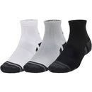 Under Armour Performance Tech Quarter Socks (3 Pairs) - Mod Gray/White/Jet Gray