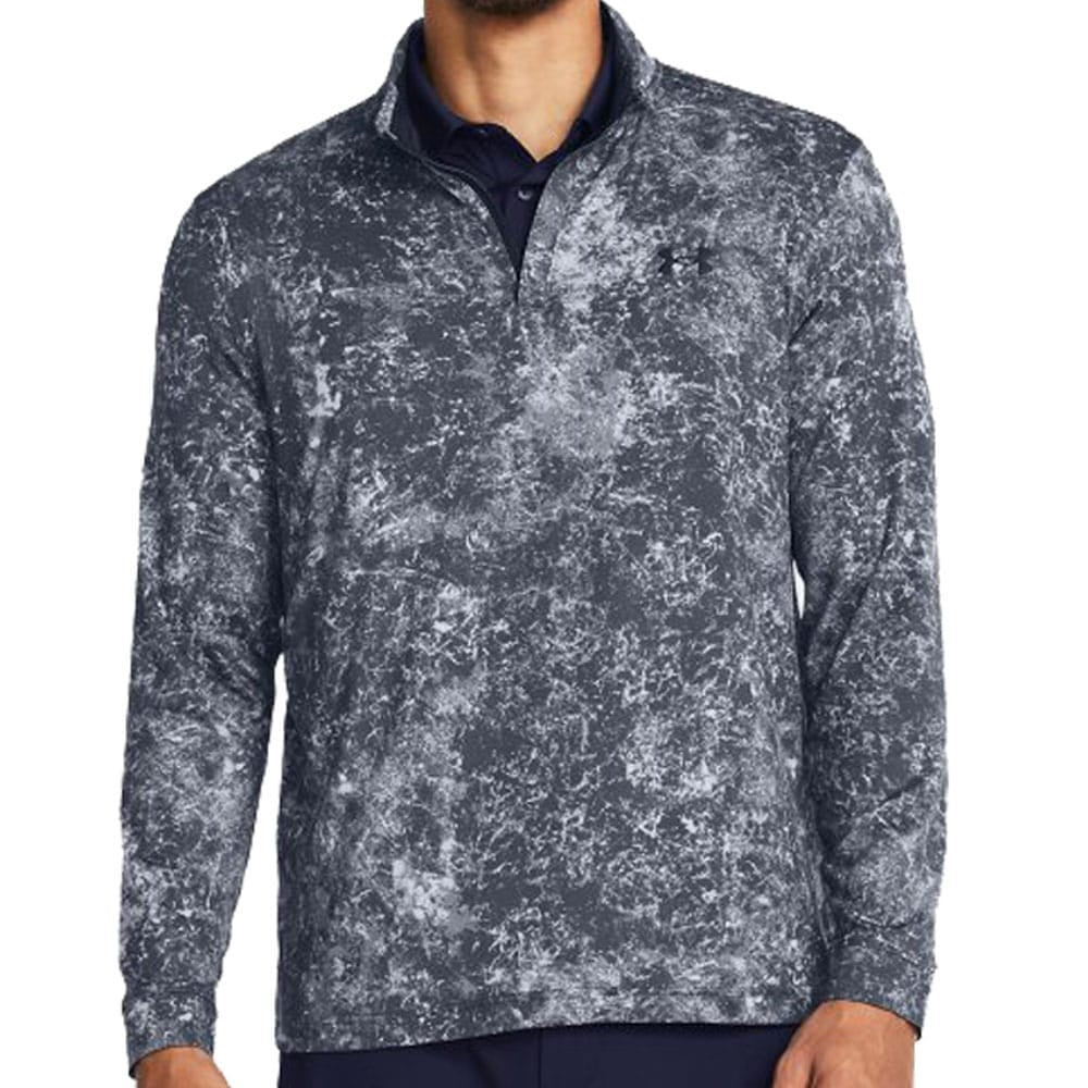 Under Armour Men's Playoff Micro Geo Print 1/4 Zip Jacket