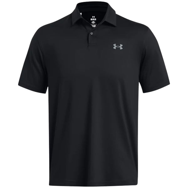 Under Armour T2G Polo Shirt - Black/Pitch Gray