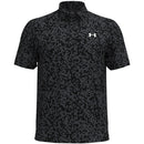Under Armour T2G Printed Polo Shirt - Black/Castlerock/White