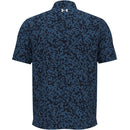 Under Armour T2G Printed Polo Shirt - Midnight Navy/Blue Atlantis/White