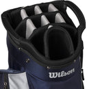 Wilson Feather Cart Bag - Navy/Silver