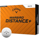 Callaway Warbird Distance+ Golf Balls - White - 12 Pack