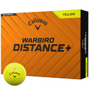 Callaway Warbird Distance+ Golf Balls - Yellow - 12 Pack