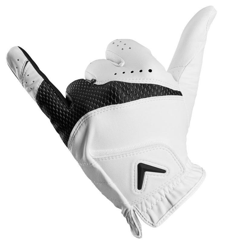 Callaway Weather Spann Golf Glove - White