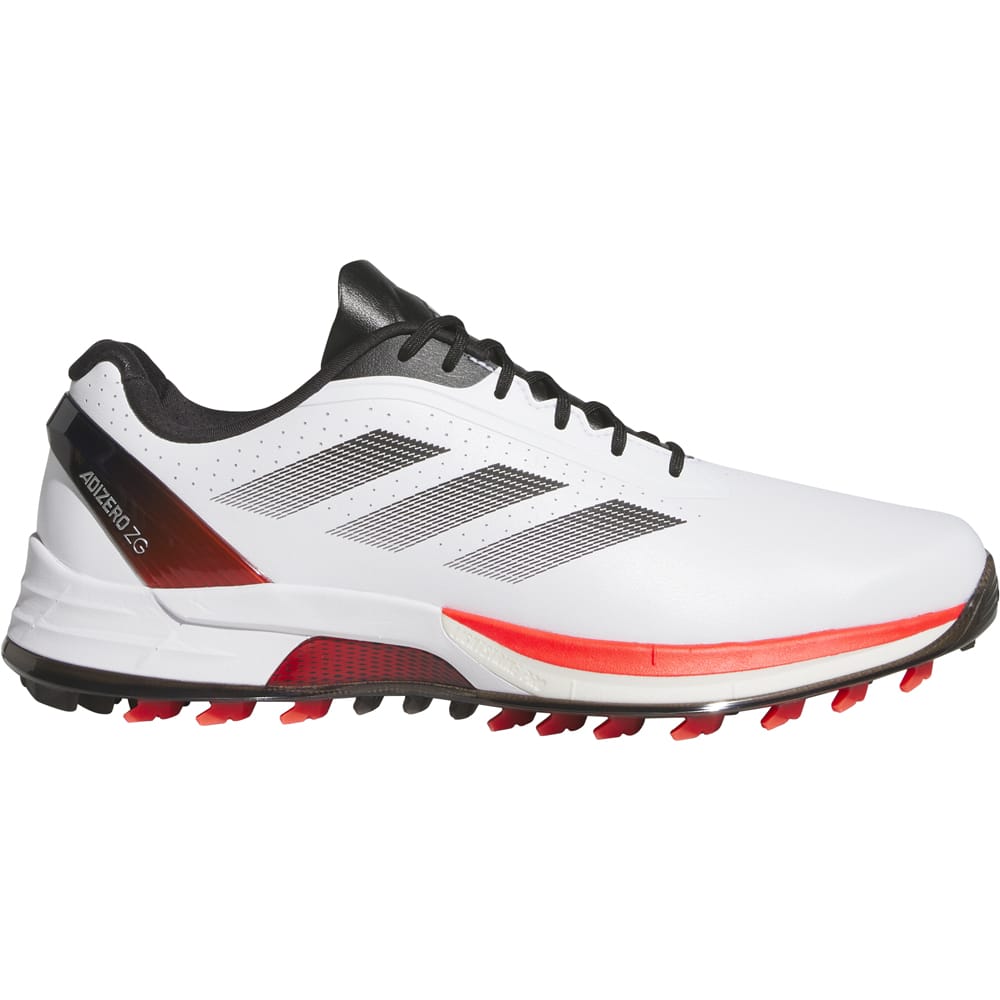 adidas Adizero ZG Spikeless Waterproof Shoes - White/Lucid Red/Core Bl