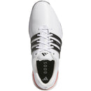 adidas Tour360 24 Spiked Waterproof Shoes - White/Core Black/Lucid Red