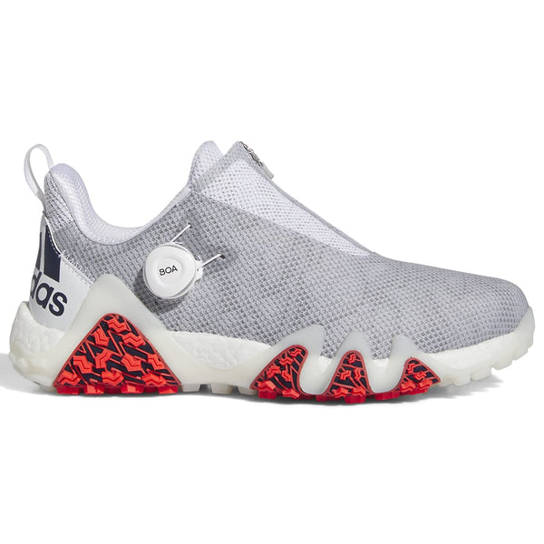 adidas CodeChaos 22 BOA Waterproof Spikeless Shoes - White/Collegiate Navy/Bright Red