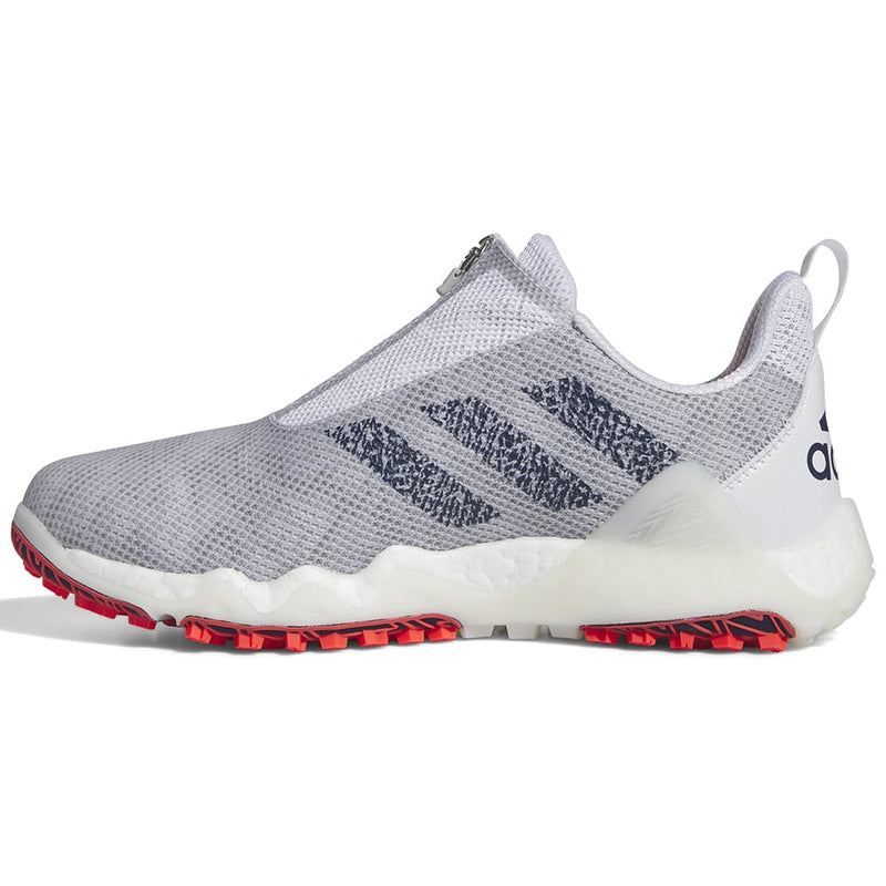 adidas CodeChaos 22 BOA Waterproof Spikeless Shoes - White/Collegiate Navy/Bright Red