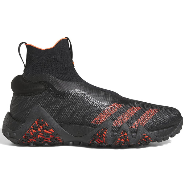 adidas CodeChaos Laceless Waterproof Spikeless Shoes - Core Black/Semi Solar Red/Grey Four