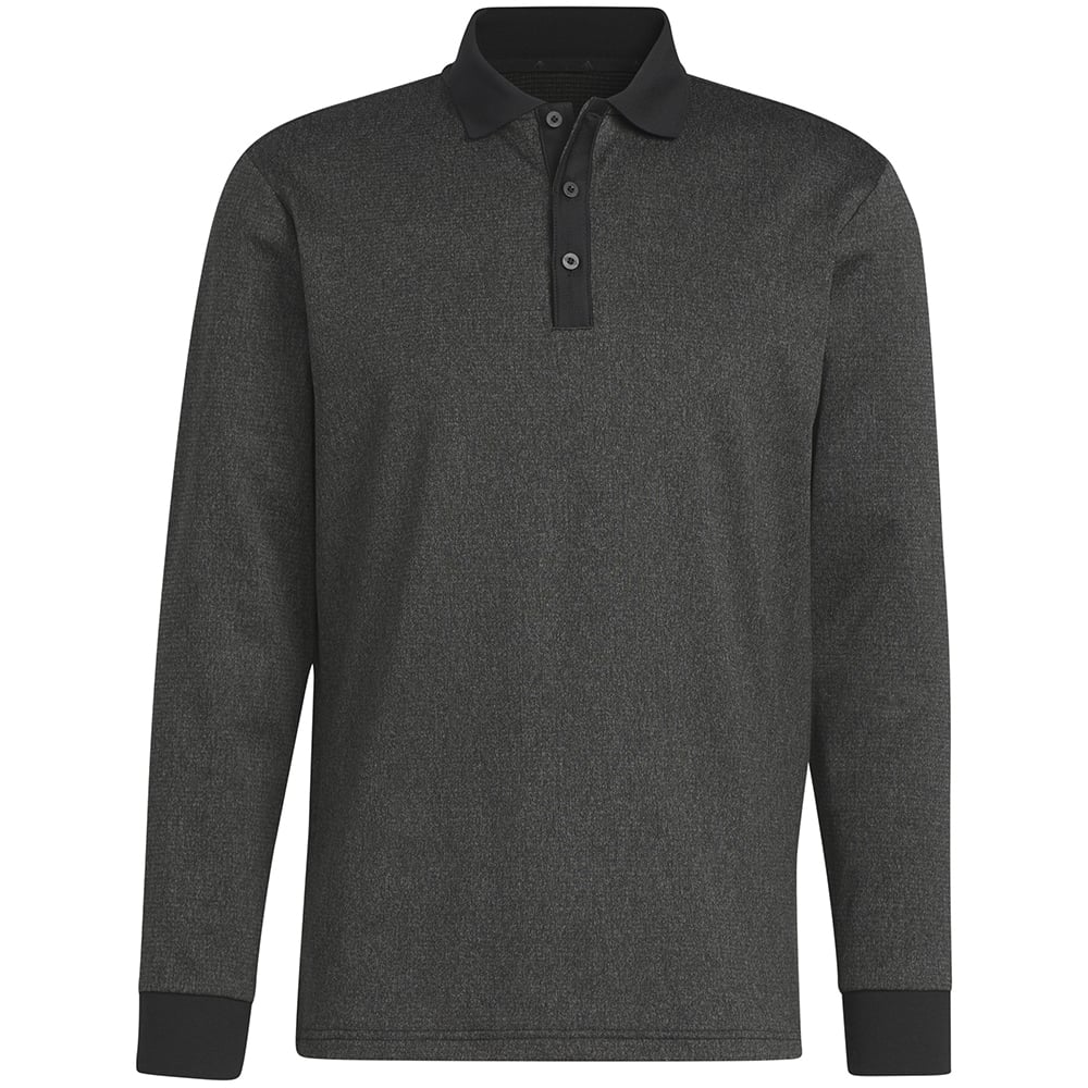 Adidas men's ultimate melange long sleeve shirt outlet