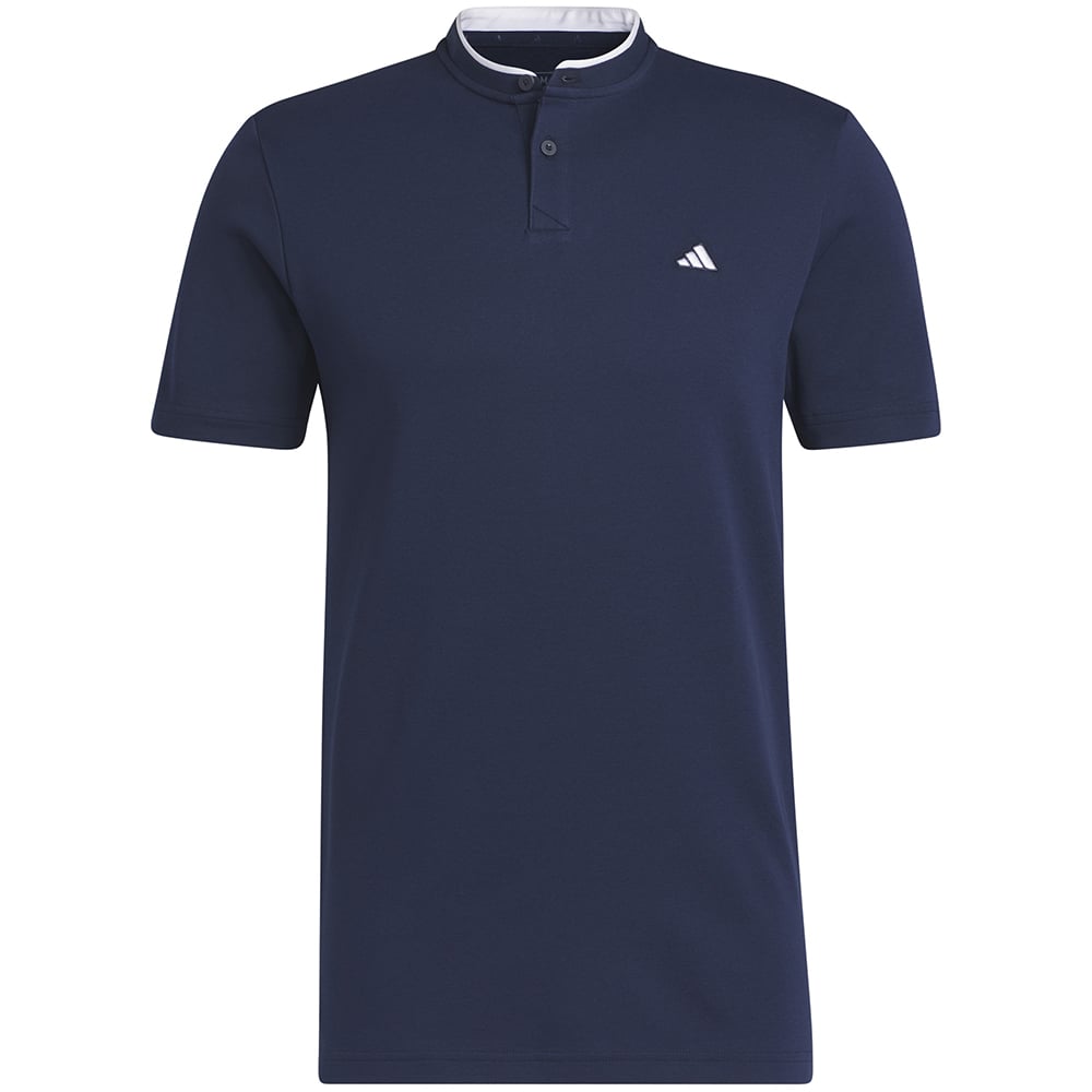 adidas Go-To Henley Polo Shirt Collegiate Navy - Main Image