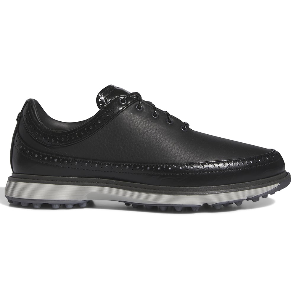 adidas MC80 Spikeless Shoes Core Black Dark Silver Metallic Grey Two