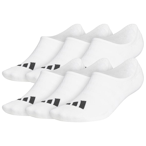 adidas No Show Socks (6 Pack) - White