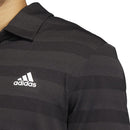 adidas Two Colour Stripe Primegreen Polo Shirt - Black/Grey Six