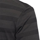 adidas Two Colour Stripe Primegreen Polo Shirt - Black/Grey Six