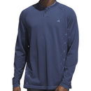 adidas Ultimate365 Tour Primeknit Long Sleeve Polo Shirt - Collegiate Navy