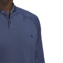 adidas Ultimate365 Tour Primeknit Long Sleeve Polo Shirt - Collegiate Navy