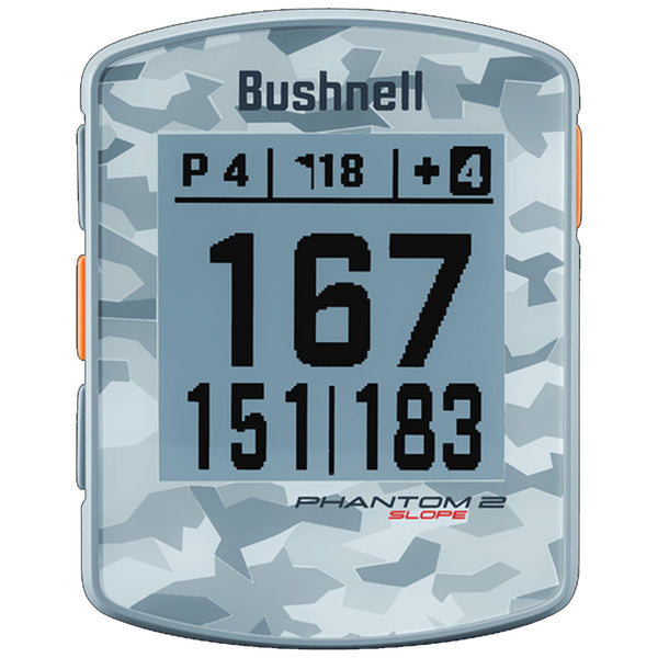 Bushnell Phantom 2 Slope GPS Handheld Rangefinder - Grey Camo
