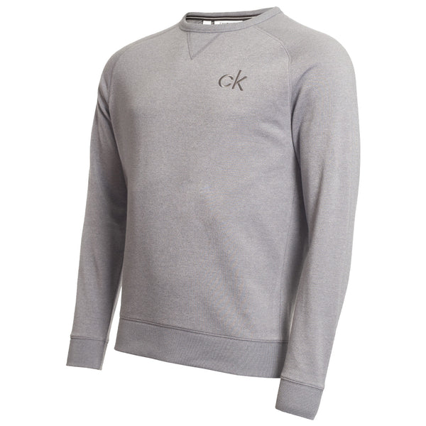 Calvin Klein Columbia Crew Neck Sweater - Silver Marl
