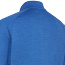 Callaway Heather Eco Stripe Fleece - Mazarine Blue Heather