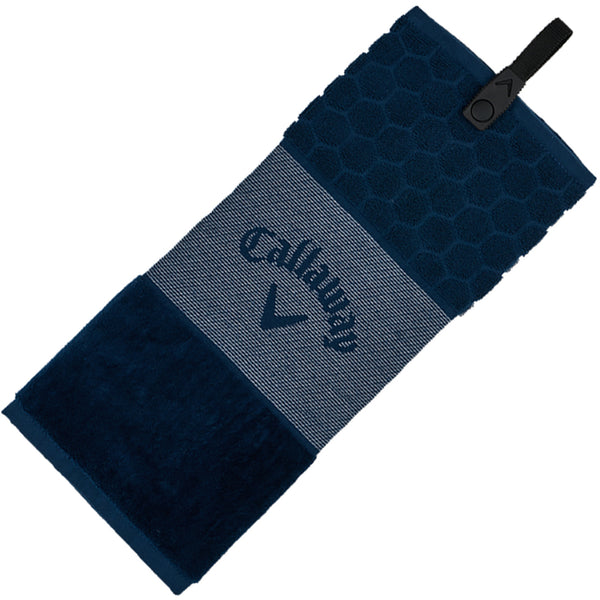 Callaway Trifold Towel - Navy