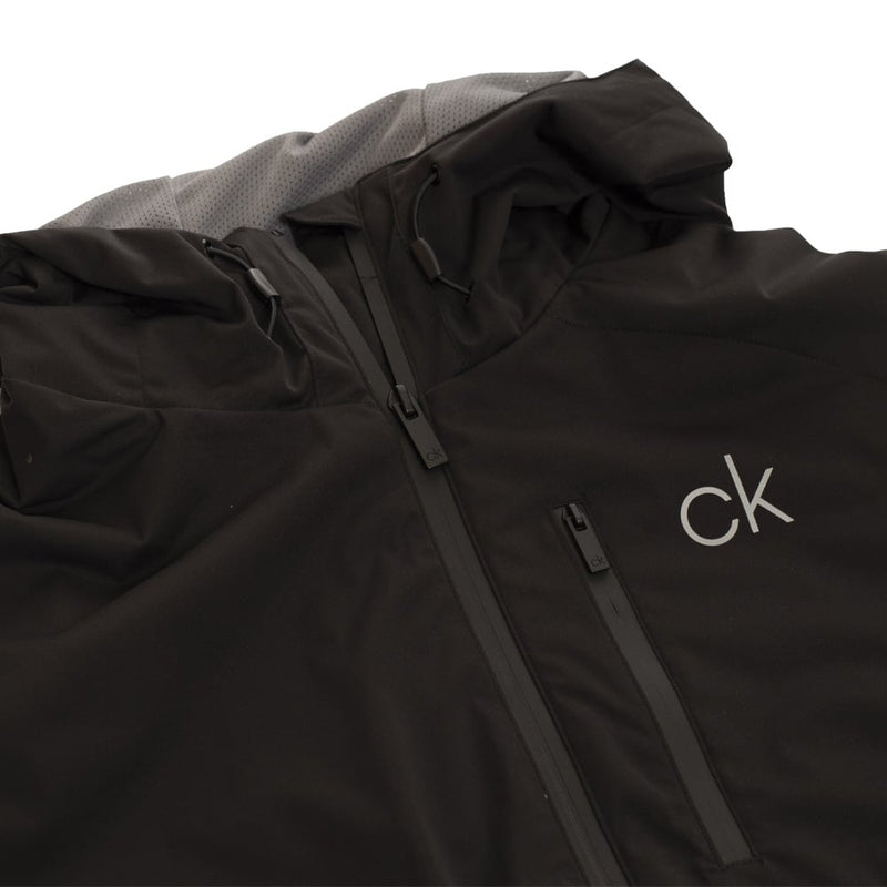 Calvin Klein Ultron Hooded Thermal Jacket - Black